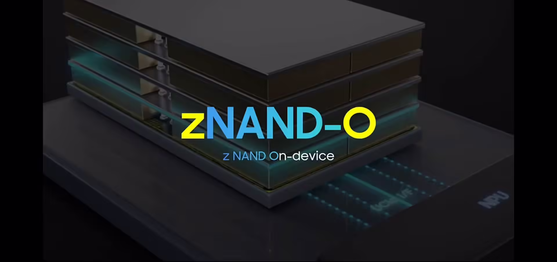 三星 zNAND-O 设备内 NAND 概念