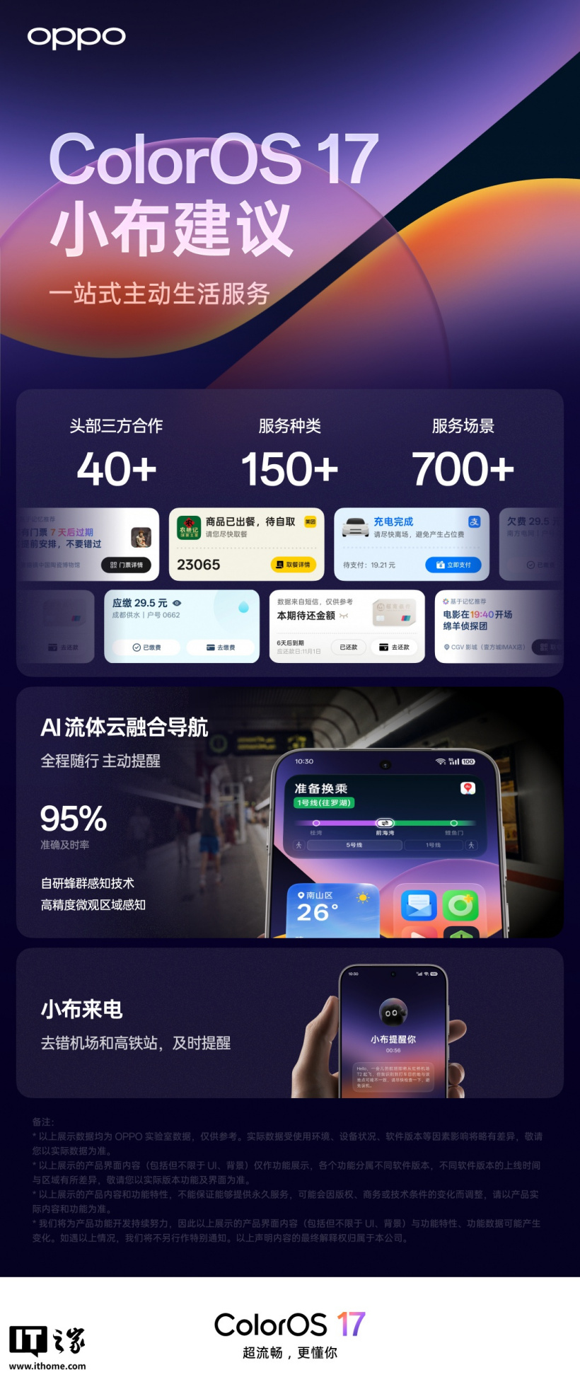 OPPO ColorOS 17 发布：全新“流体设计”、新一代小布