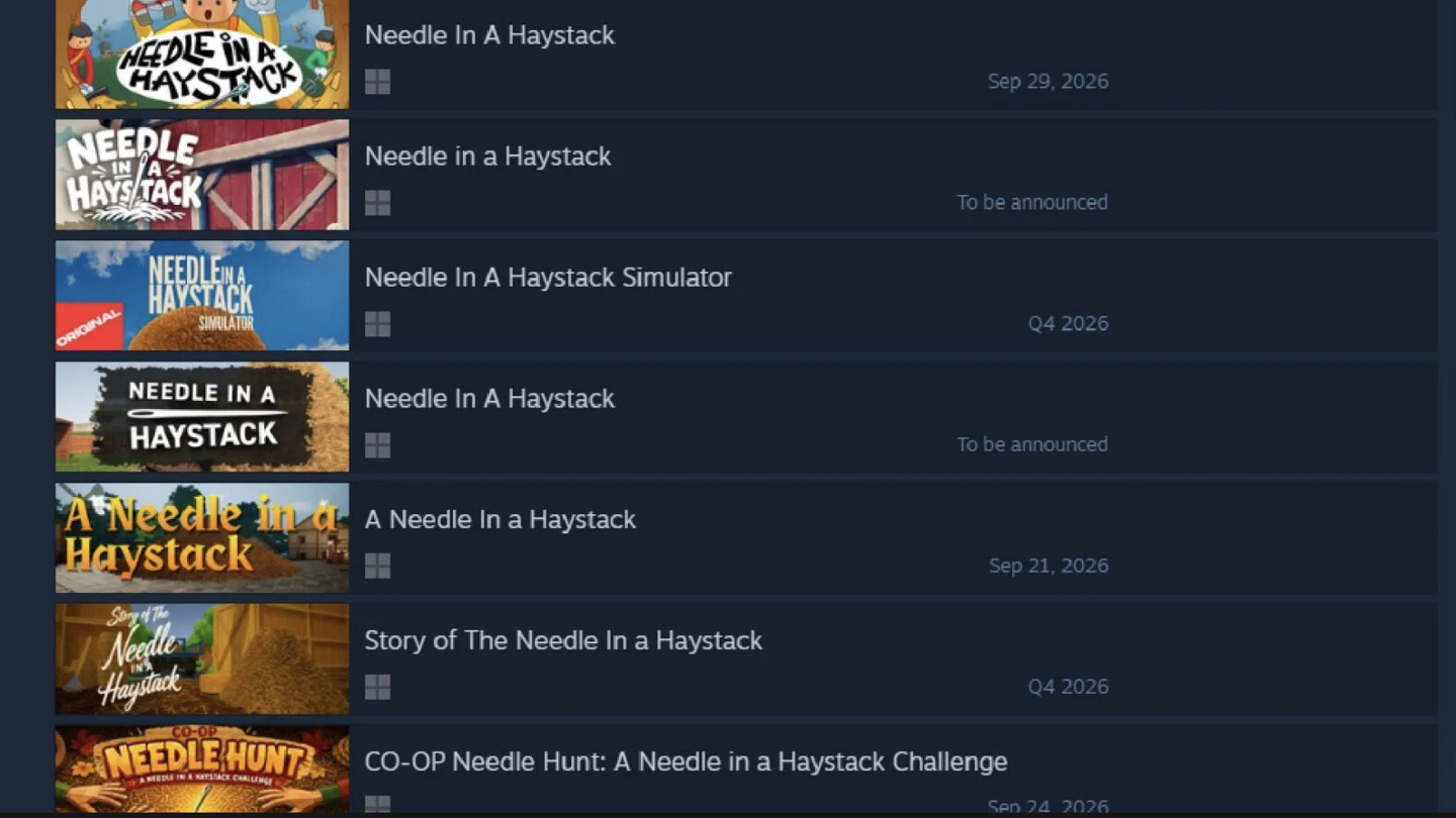 消息称 Steam 平台山寨游戏泛滥，爆款独立作品遭其他开发者利用 AI 快速复制