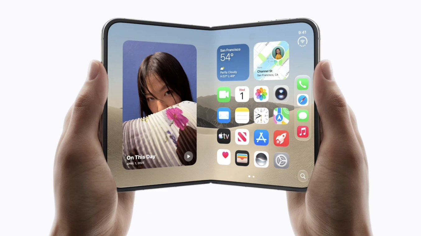 苹果介绍旗下首款折叠屏手机 iPhone Duo 设计理念：灵感源自纸质笔记本尺寸、铰链阻尼拥有“可变扭矩曲线”