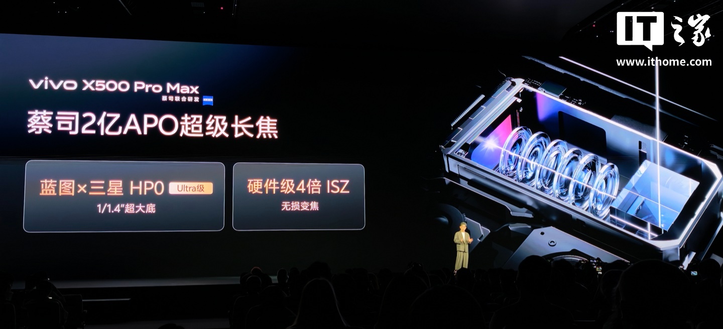 vivo X500 Pro 系列手机发布：全球首发天玑 9600 Pro 旗舰芯，6499 元起