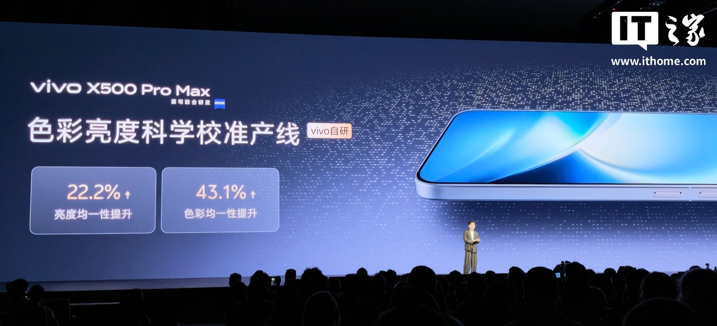 vivo X500 Pro 系列手机发布：全球首发天玑 9600 Pro 旗舰芯，6499 元起