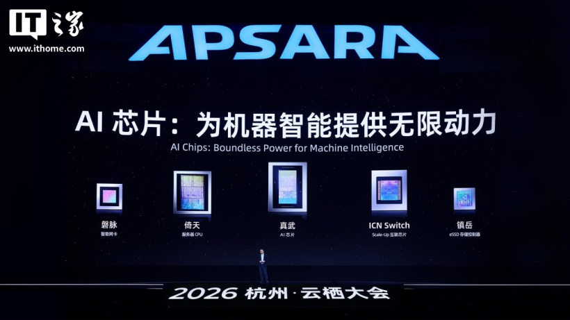 阿里平头哥首次公布 CPU 规划：将推倚天 720、730、750 三代芯片，单核性能持续提升