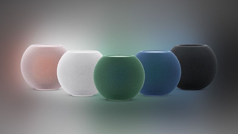 苹果 HomePod mini 2 曝光：延续现有设计、新增绿 / 粉 / 黑三色
