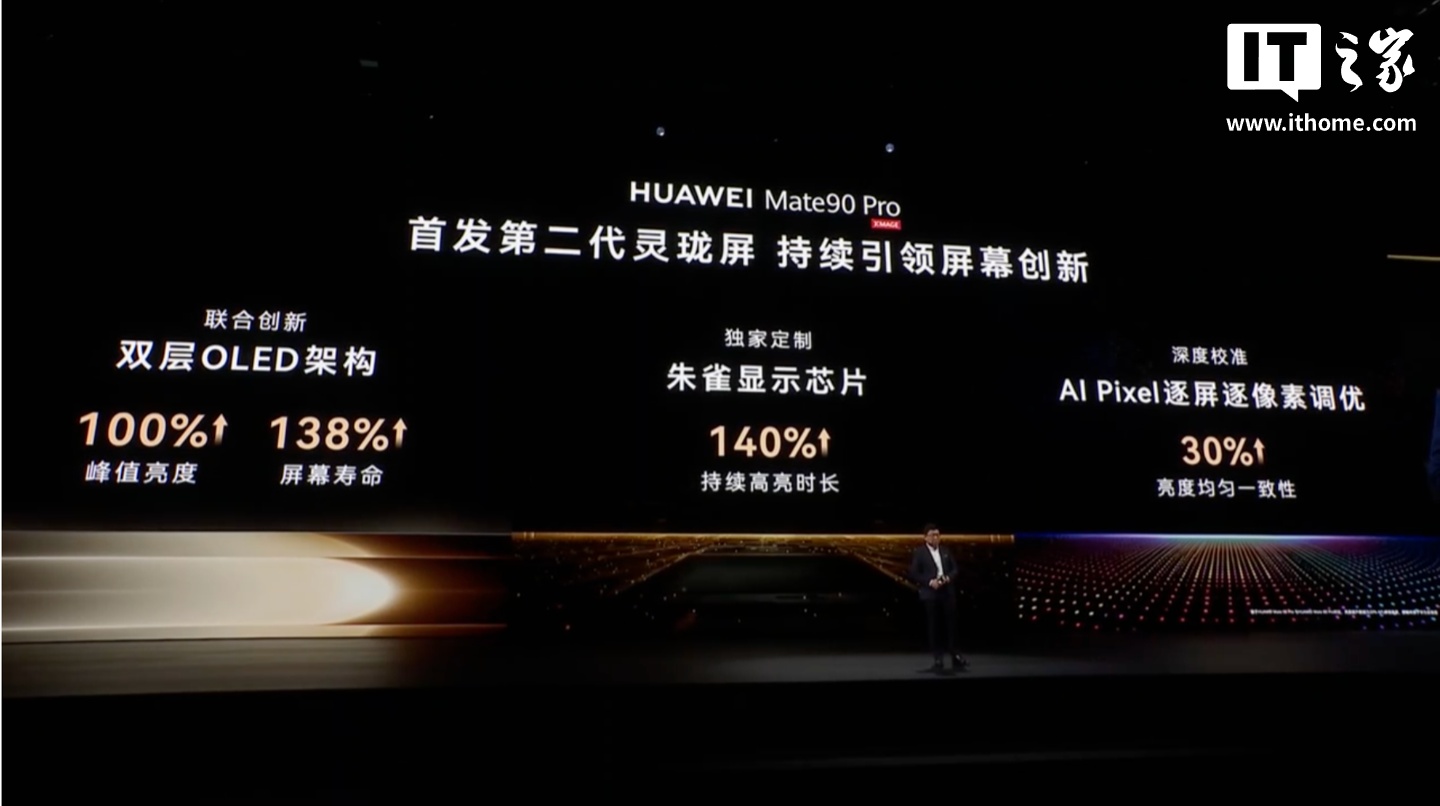 华为 Mate 90 Pro 手机发布：首发麒麟 9035 旗舰 τ 芯片，6999 元起