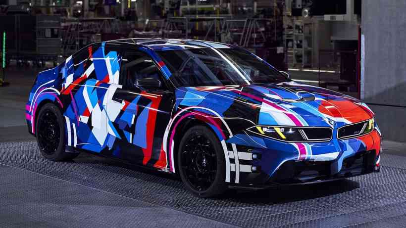 Electric BMW M3 (2027): teaser images