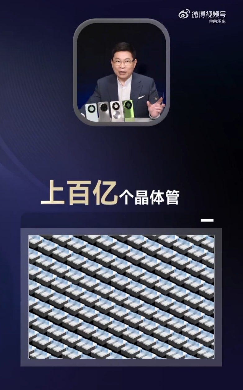 华为四代 τ 芯片首次集体亮相，余承东详解麒麟 9050 系列首发逻辑折叠技术