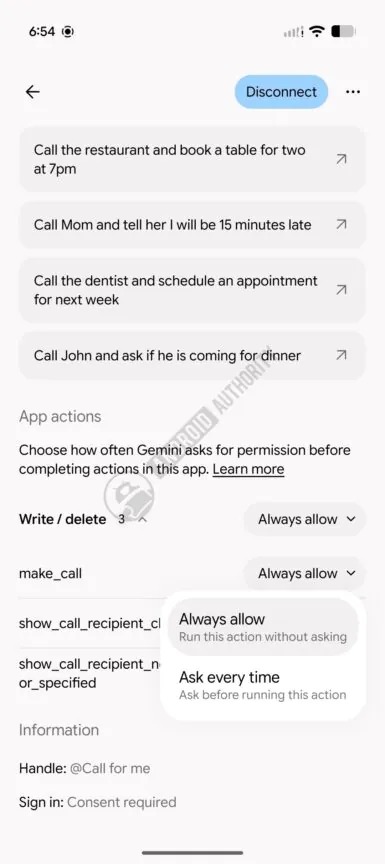 谷歌有望升级 Call for Me 功能：Gemini 将支持代用户拨打私人亲友电话